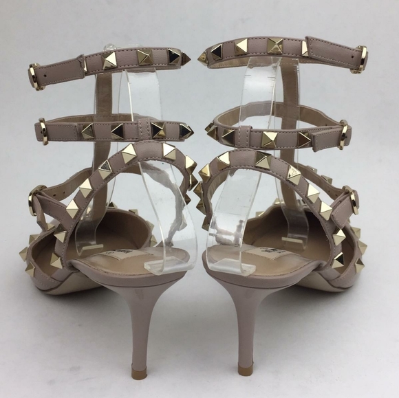 VALENTINO Rockstud Strappy Pointed Toe Pum… - Picture 11 of 15